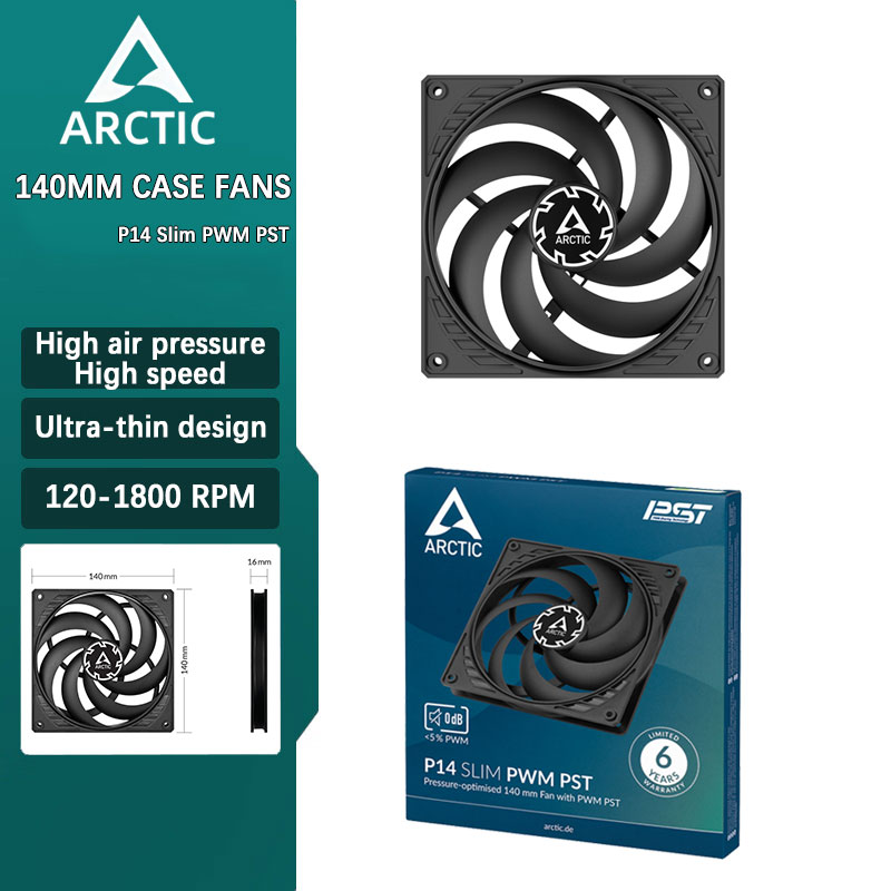 Case Fan Controller - ARCTIC P14 Slim PWM PST Computer