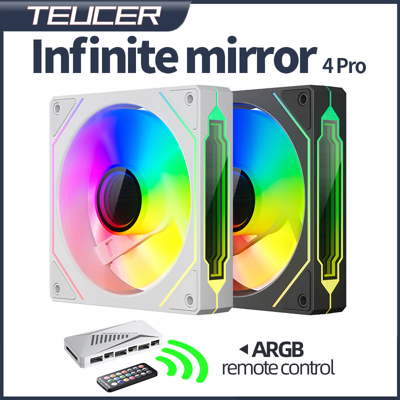 Teucer Infinite Mirror 4Pro 12 - Case Fan Controller review and price